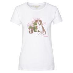 TEE SHIRT FEMME BROWLAND WHITE