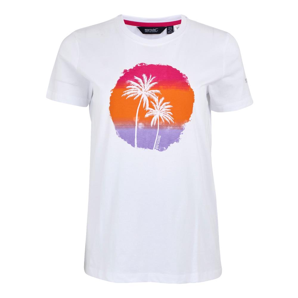 TEE SHIRT FEMME FILANDRA WHITE PALM