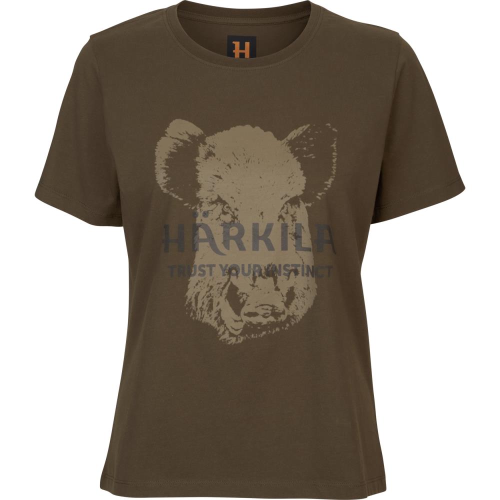TEE SHIRT FEMME WILDBOAR KAKI