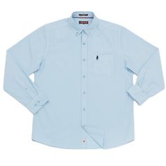 CHEMISE POPOLINE CIEL