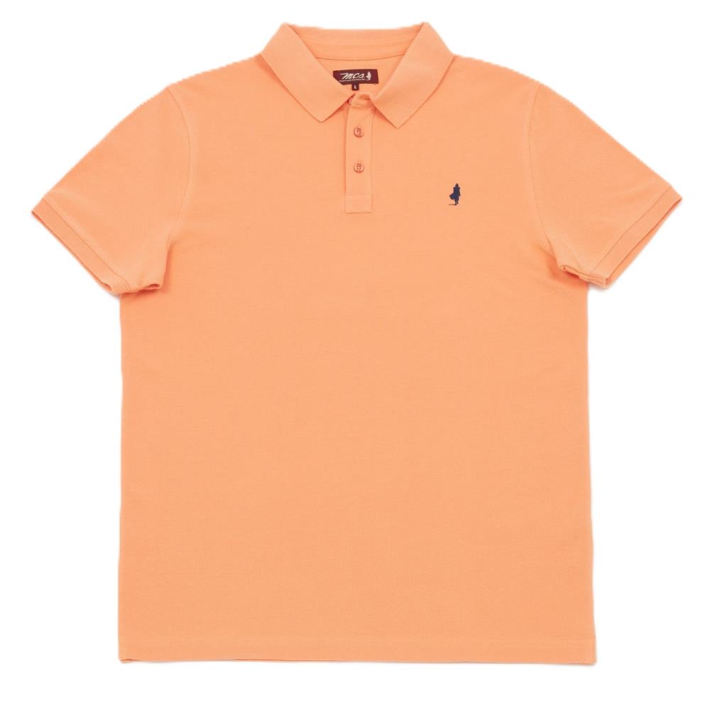 POLO PIQUE CORAIL