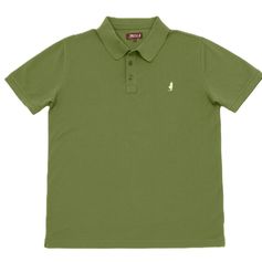 POLO PIQUE VERT OLIVE