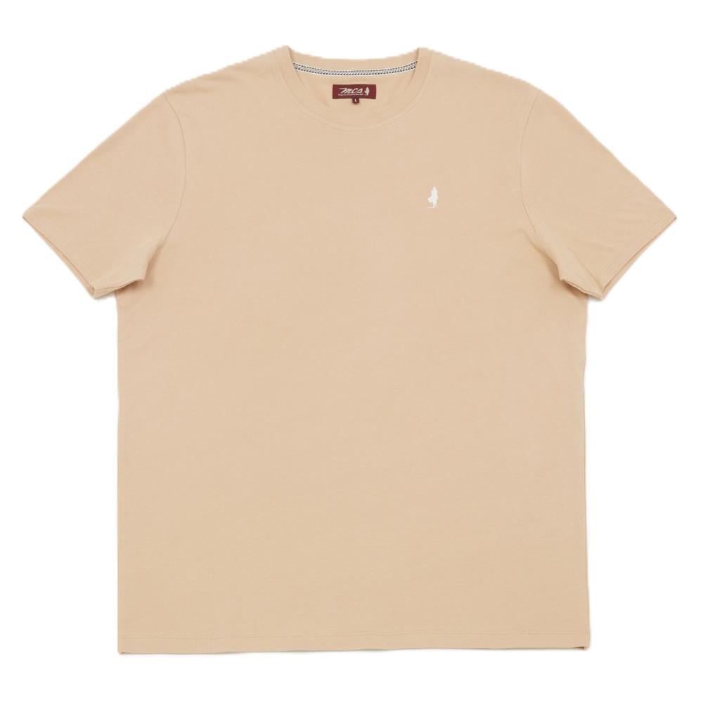 TEE SHIRT UNI BEIGE