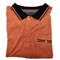 POLO JERSEY ORANGE