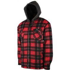 CHEMISE SWEAT POLAIRE SHERPA ROUGE