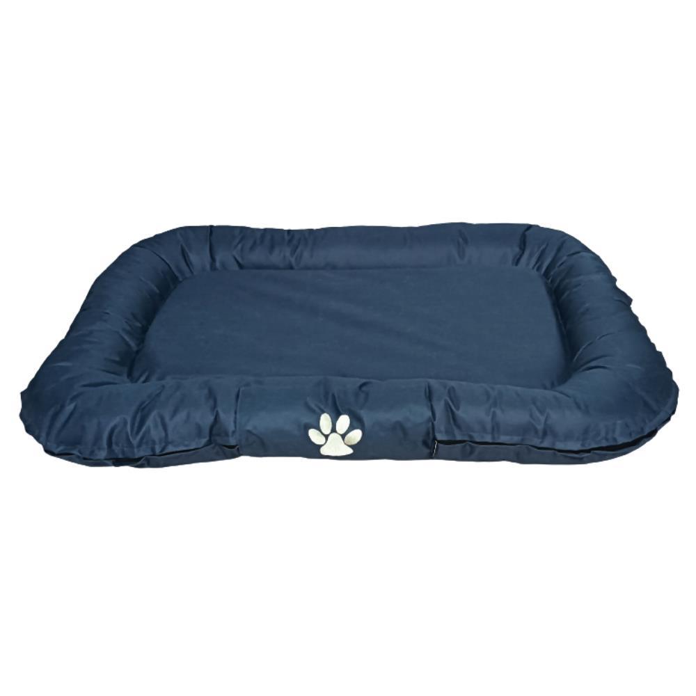 COUSSIN DEHOUSSABLE BLEU POUR CHIEN