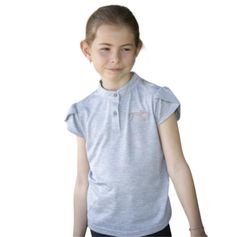 POLO ENFANT JULIETA GRIS MANCHES CO