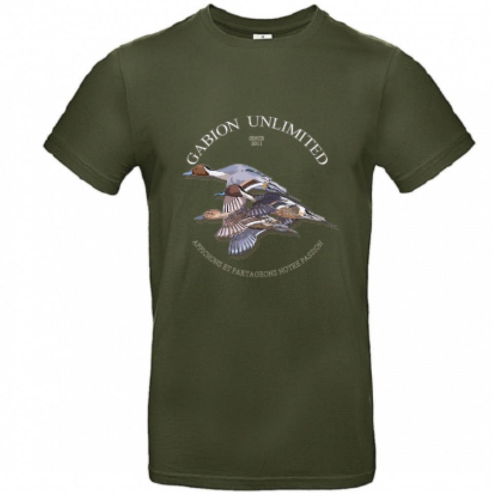 TEE SHIRT DH PILET KAKI