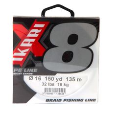 TRESSE IKARI X8 GRISE 135M