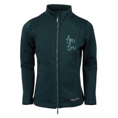 VESTE POPPY VERT ENFANT