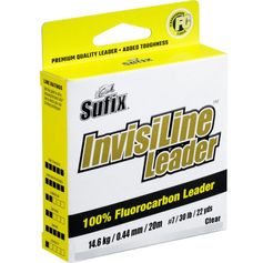 FLUOROCARBONE INVISILINE CLEAR 20M