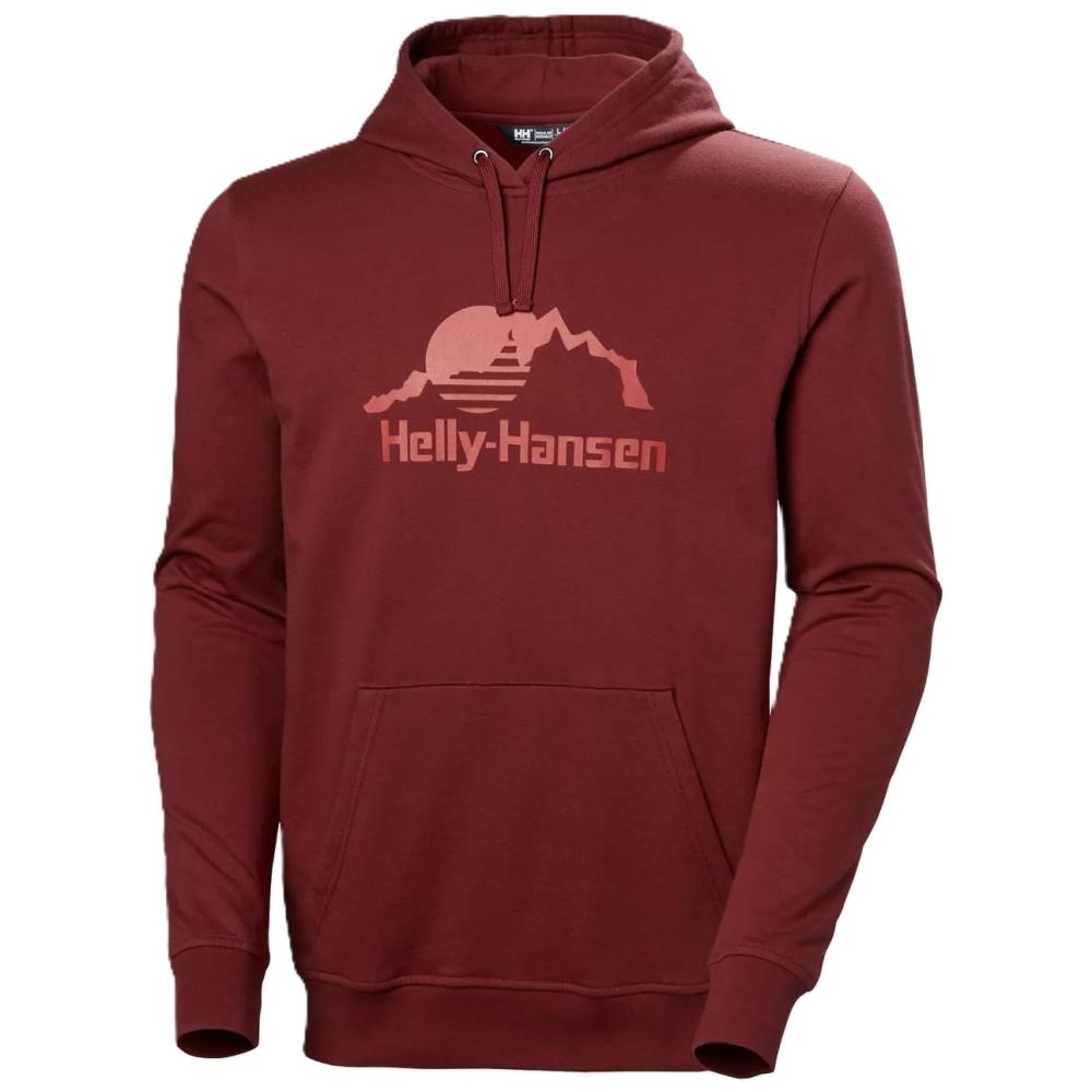 SWEAT NORD GRAPHIC MARS RED