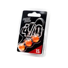 TETE PLOMBEE MONKEY HOOK ORANGE 4/0