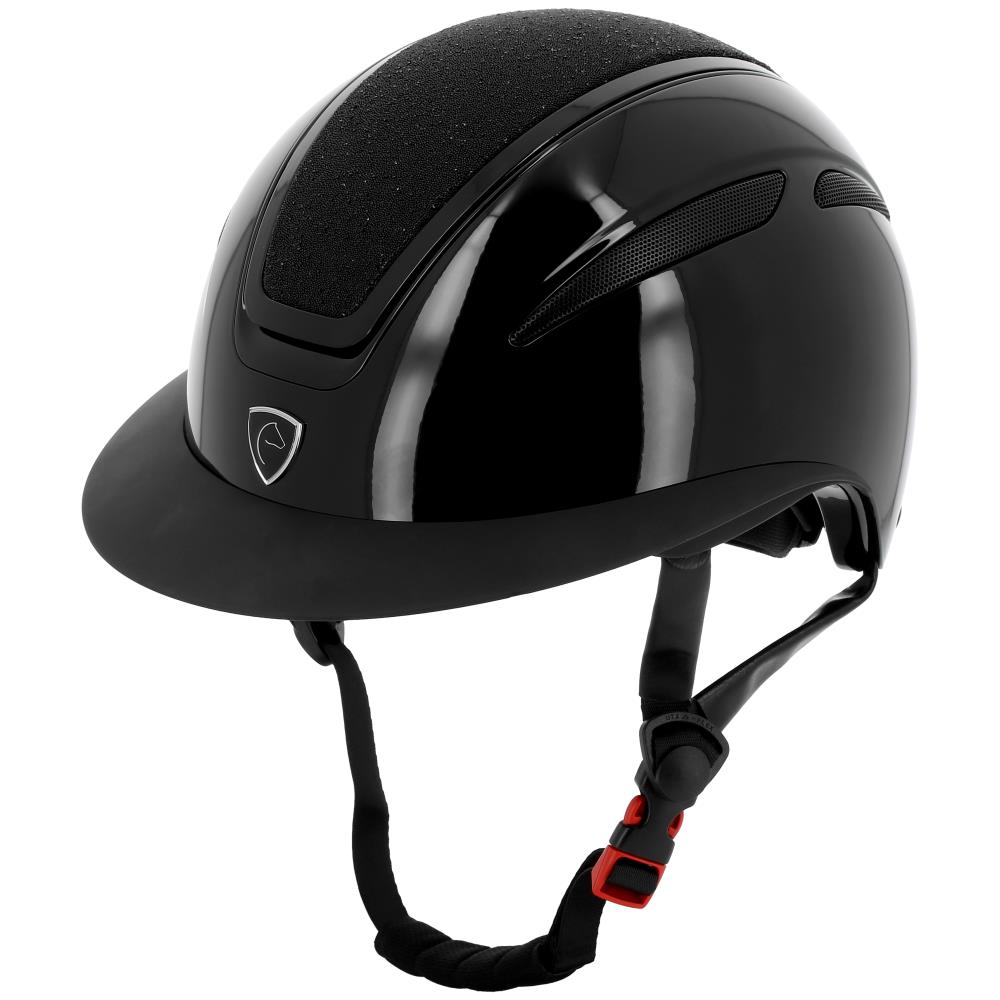 CASQUE AGRIS VISIERE LARGE NOIR/BRI