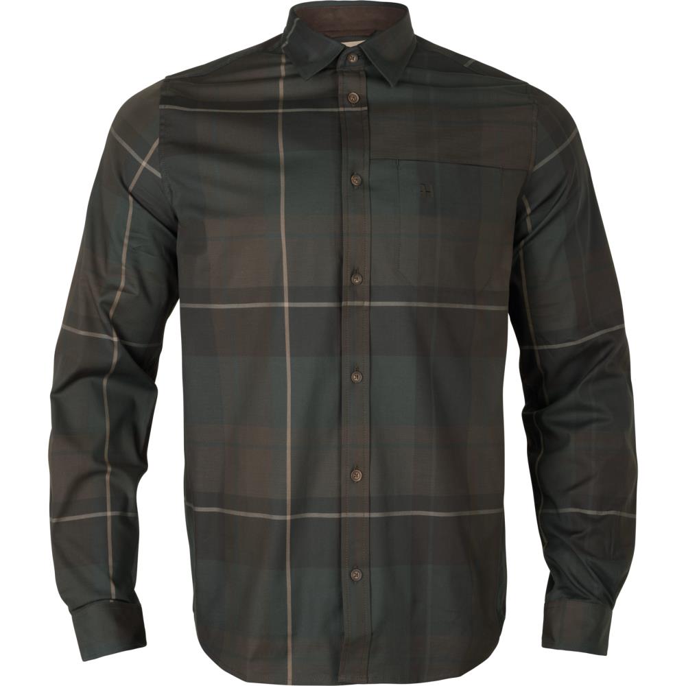 CHEMISE AKSE SHADOW BROWN CHECK