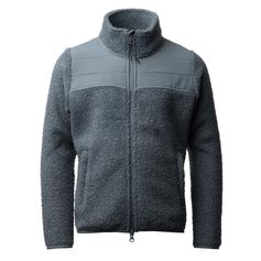 VESTE POLAIRE MISHA ENFANT BLEU GRI