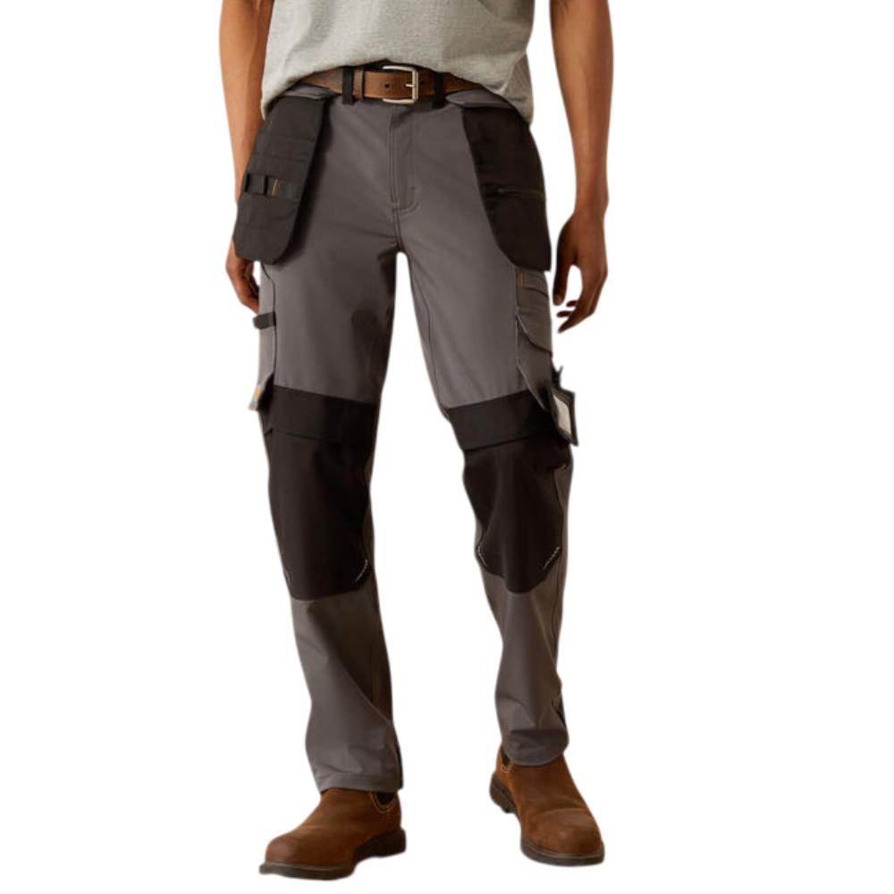 PANTALON DE TRAVAIL HOMME GRIS NOIR