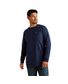 TEE SHIRT REBAR COTTON HOMME MARINE