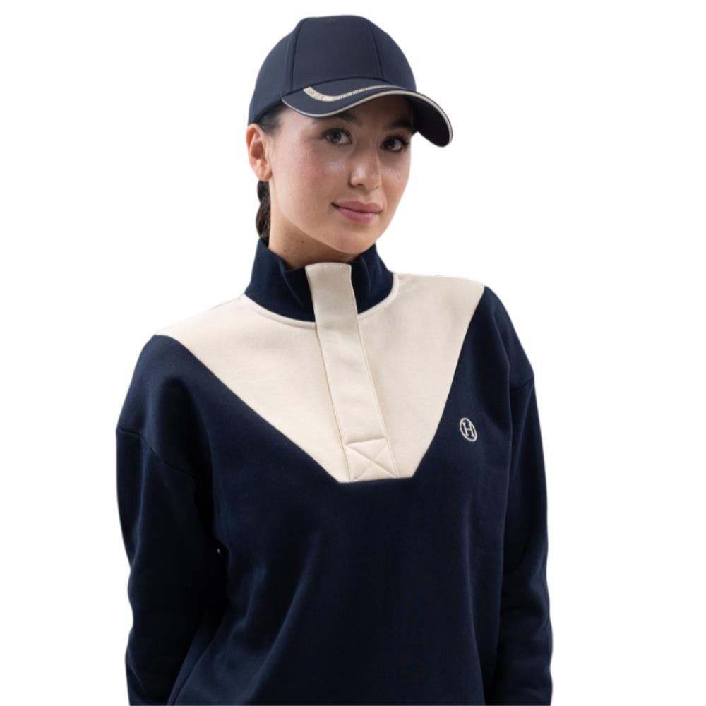 SWEAT AMBRE FEMME MARINE