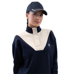 SWEAT AMBRE FEMME MARINE