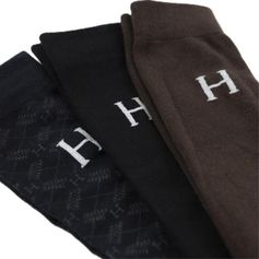 3 PAIRES DE CHAUSSETTES AIKO NOIR/M