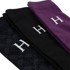 3 PAIRES DE CHAUSSETTES AIKO FIGUE/