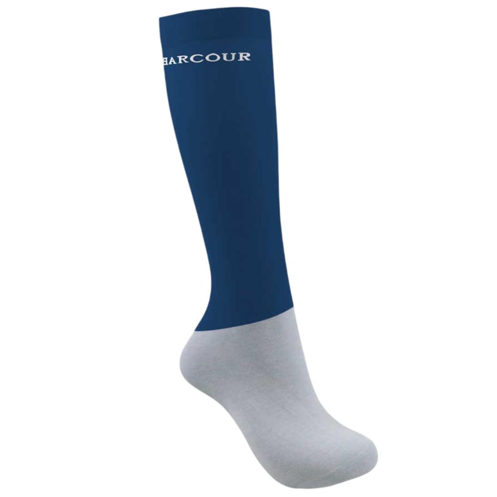 2 PAIRES CHAUSSETTES VAYA BLEU LAGO