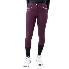 PANTALON FEMME JALTIKA AUBERGINE