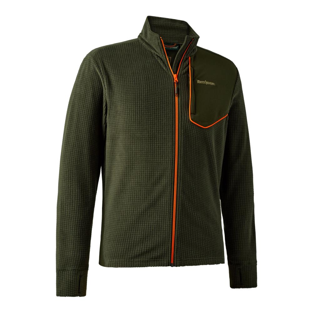 VESTE POLAIRE ZIPPEE CHAMOIS FOREST