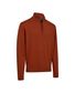 PULL HARRINGTON COL ZIP ORANGE