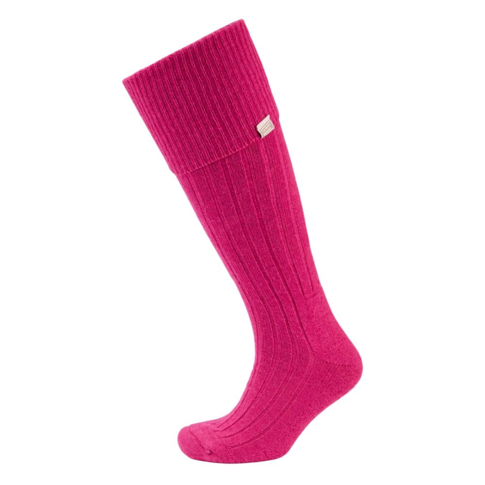 CHAUSSETTES ALPAGA ROSE FEMME