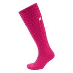 CHAUSSETTES ALPAGA ROSE FEMME