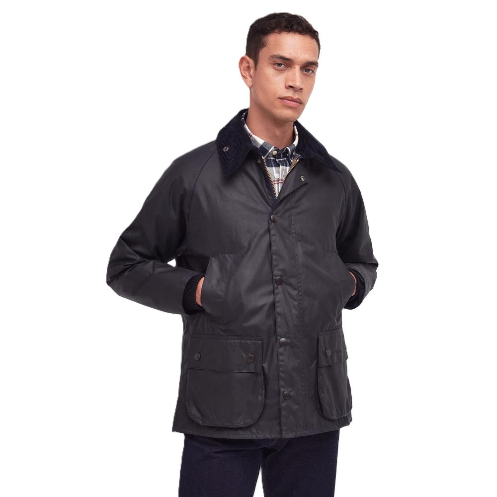 VESTE HUILEE BEDALE NAVY