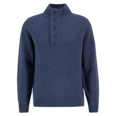 PULL DEMI ZIP ESSENTIAL INDIGO