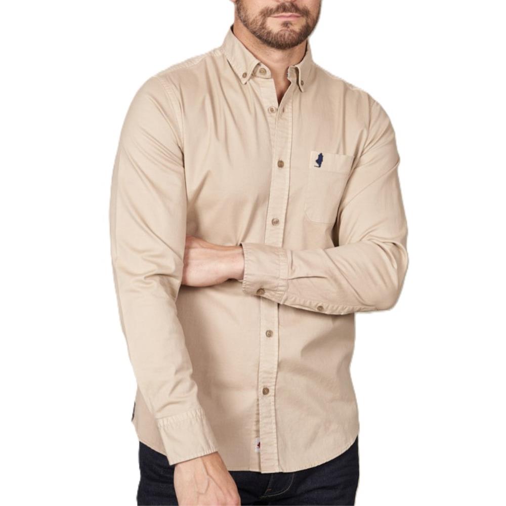 CHEMISE GABARDINE BEIGE