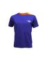 TEE SHIRT BLUE/ORANGE
