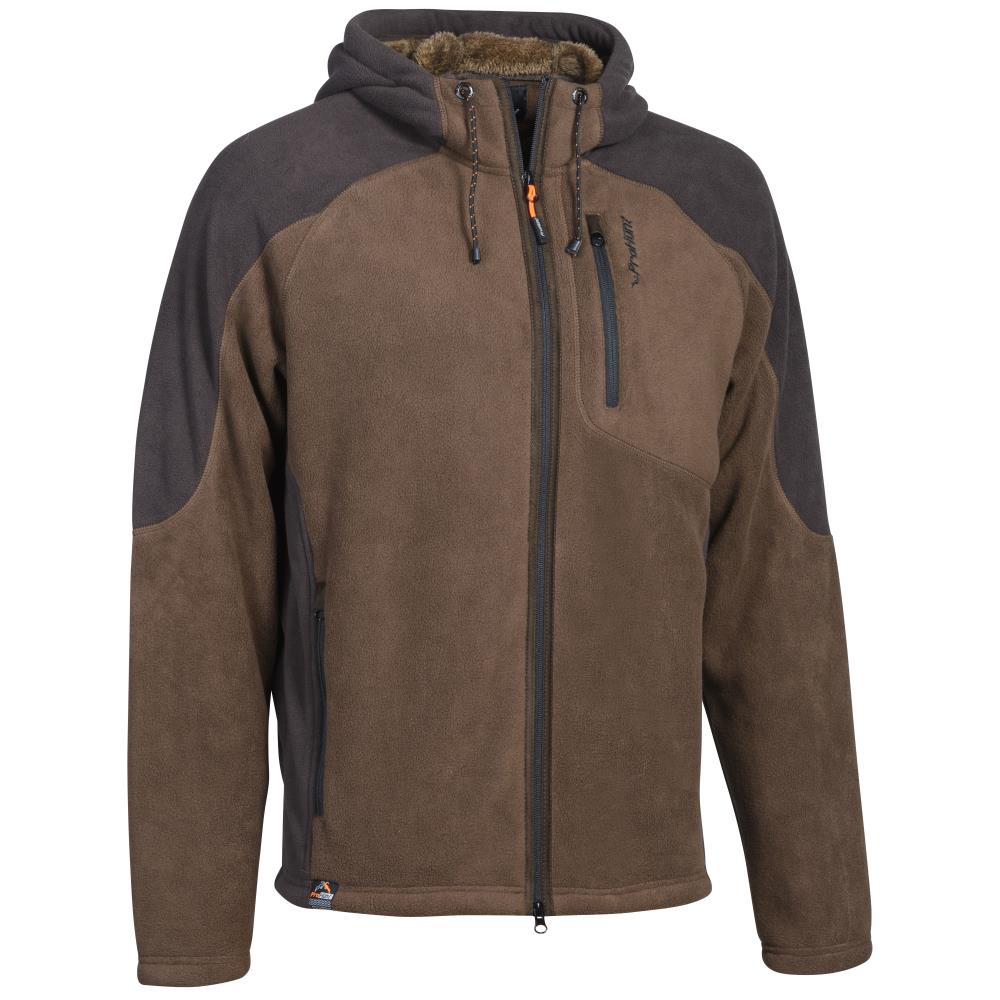 VESTE POLAIRE BUFFALO MARRON