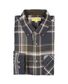 CHEMISE SPRINGER CARREAUX MARRON