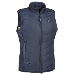 GILET FEMME CHAUFFANT HYBRIDE BLEU