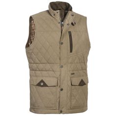 GILET ARES TABAC