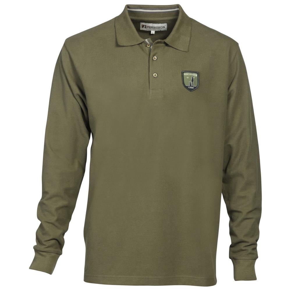 POLO MANCHES LONGUES BRODE