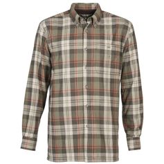 CHEMISE INVERNESS KAKI ORANGE