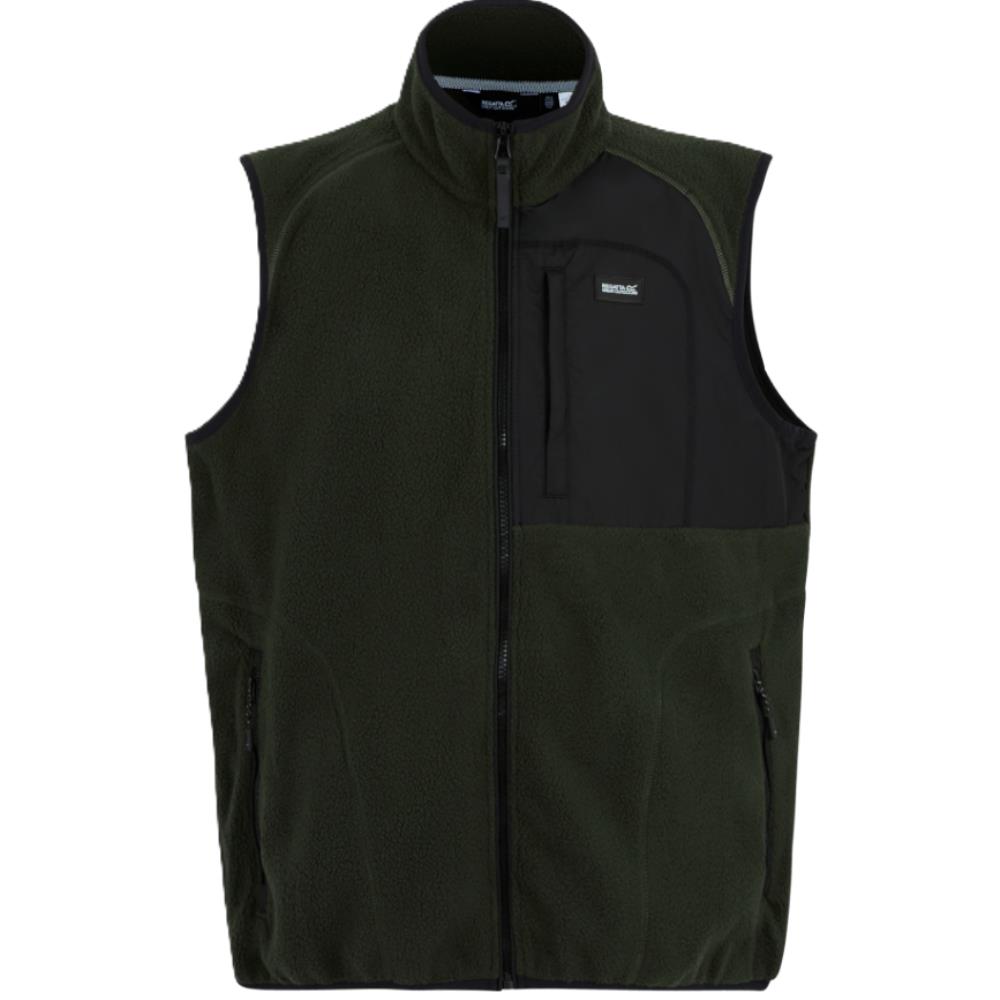 GILET SHERPA FRANKIE BORG KAKI