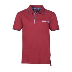 POLO MANCHES COURTES RANDO ROUGE