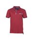 POLO MANCHES COURTES RANDO ROUGE