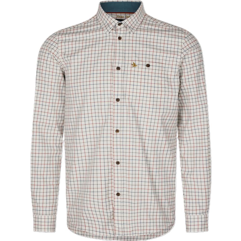 CHEMISE OXFORD GRAPE TERRACOTTA