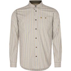 CHEMISE OXFORD CLASSIC BLUE BROWN