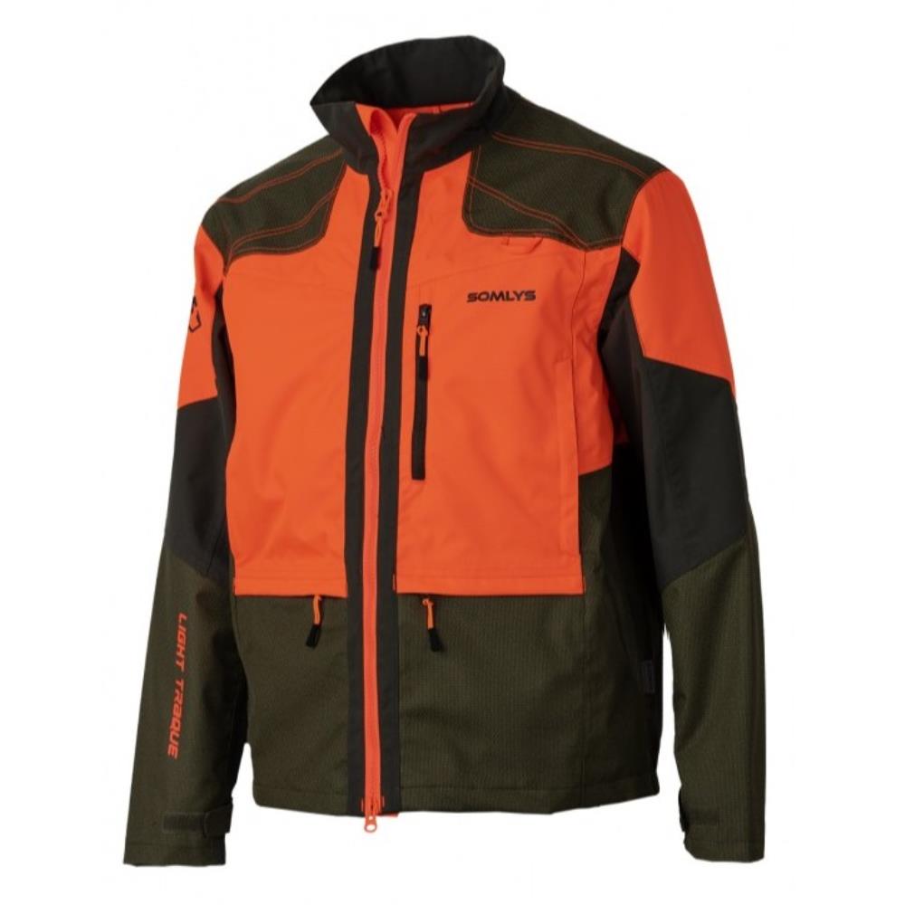 VESTE LIGHT TRAQUE ORANGE