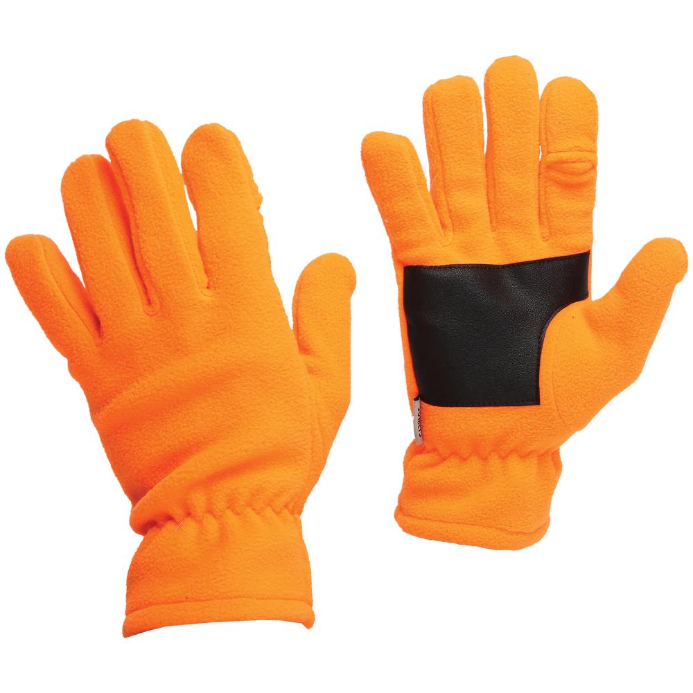 GANTS POLAIRE ENFANT ORANGE
