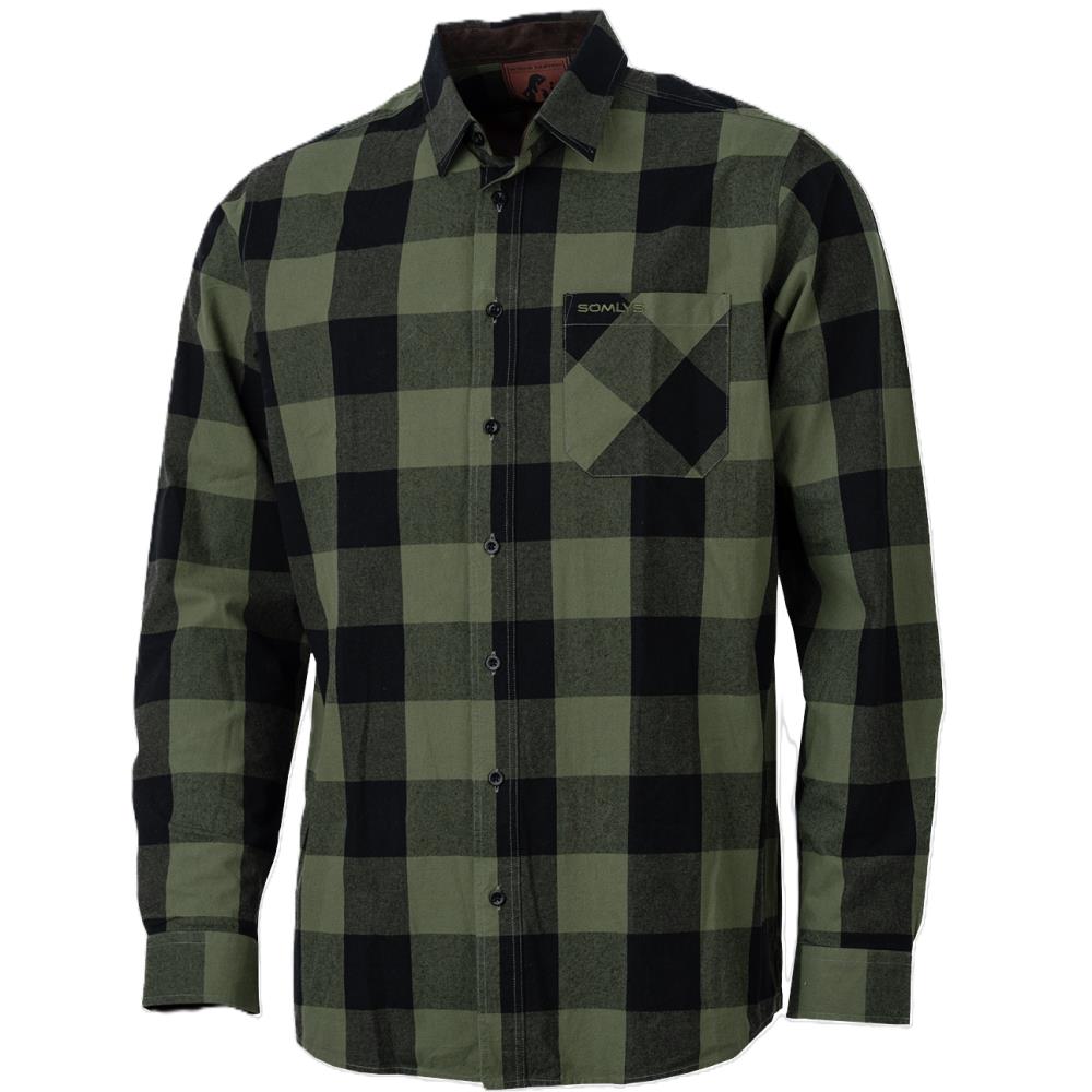 CHEMISE SCANDINAVE VERT
